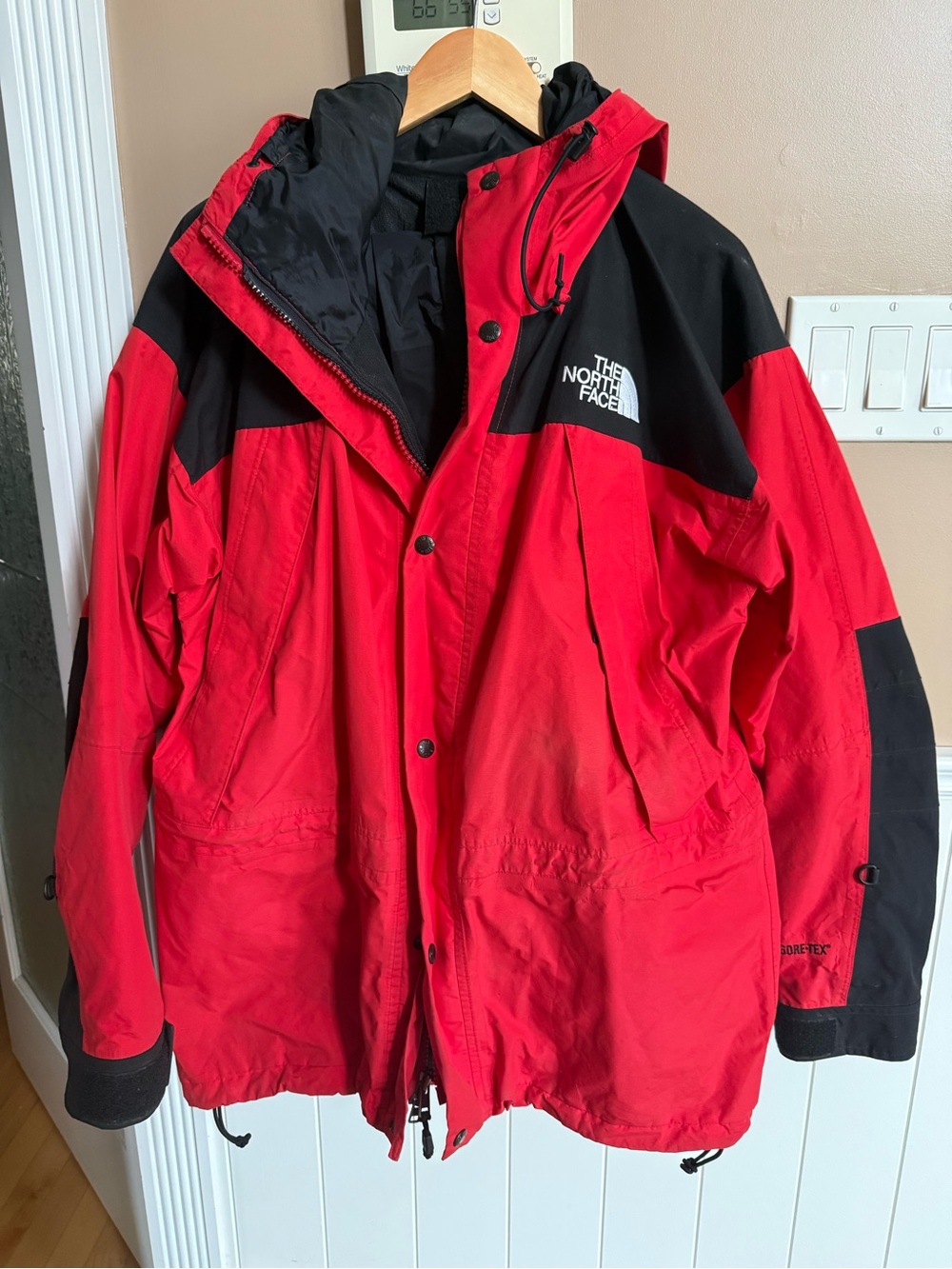 The North Face Red and Black Ski Jacket